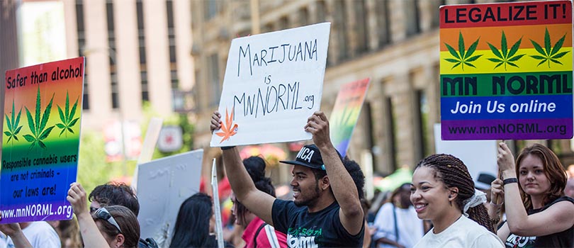 Minnesota Cannabis Protest