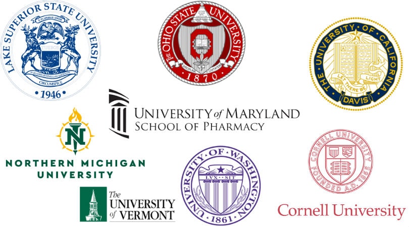 Universities in United States with Cannabis Studies